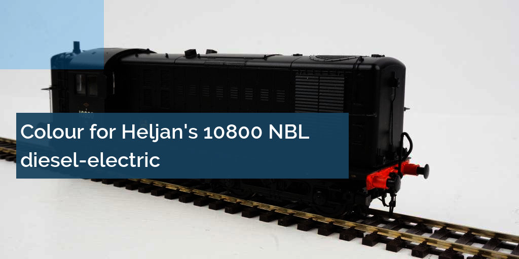 Colour for Heljan's 10800 NBL dieselelectric
