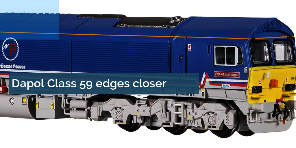 Dapol 'N' gauge Class 59 edges closer