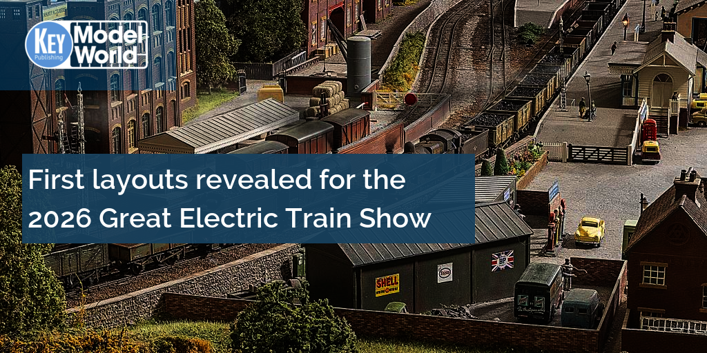 First layouts for the 2026 Great Electric Train Show
