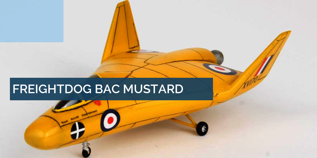 Freightdog Models 1/72 BAC Mustard Lifting-Body