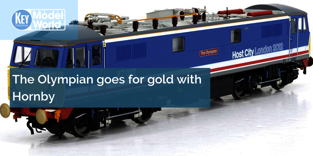 Hornby Class 87 87012 Olympian for OO gauge