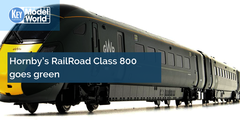 Hornby's OO gauge RailRoad Class 800 goes green