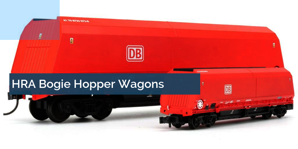 HRA Bogie Hopper Wagons in OO and N gauge