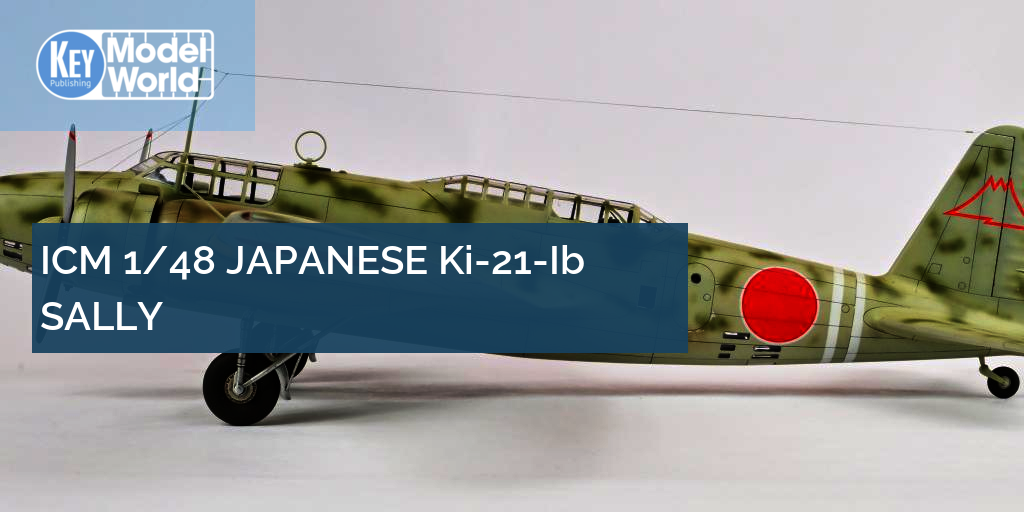 ICM Ki-21-Ib Sally bomber build