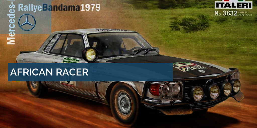 Mercedes Benz 450SLC Rallye Bandama 1979 (1/24) (fs)