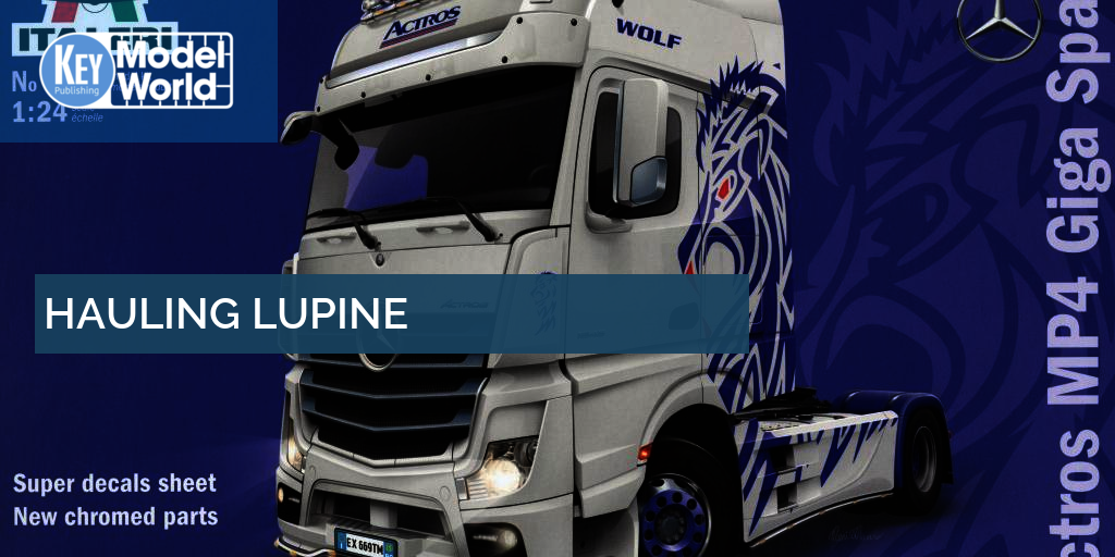 Italeri 1/24 Mercedes-Benz Actros MP4 GigaSpace