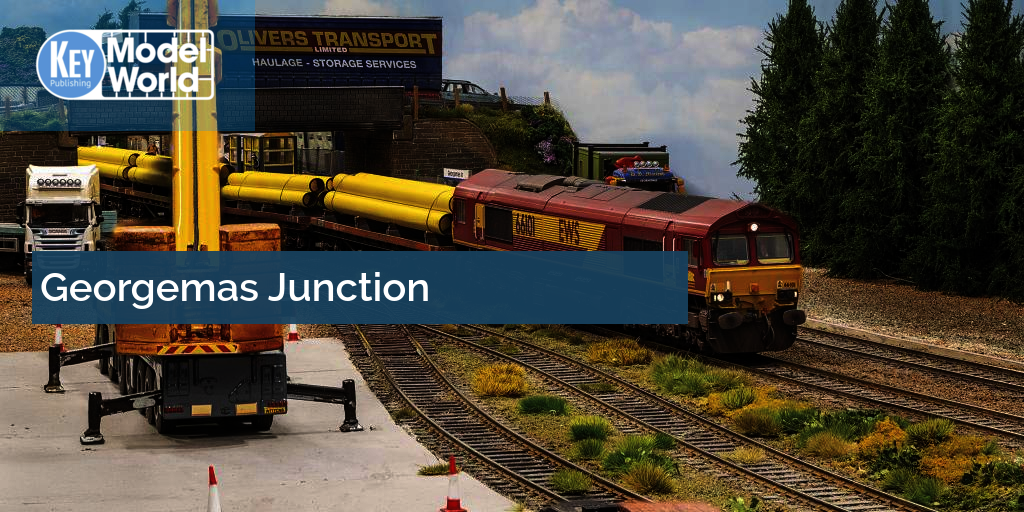 Layout Feature Georgemas Junction in OO gauge