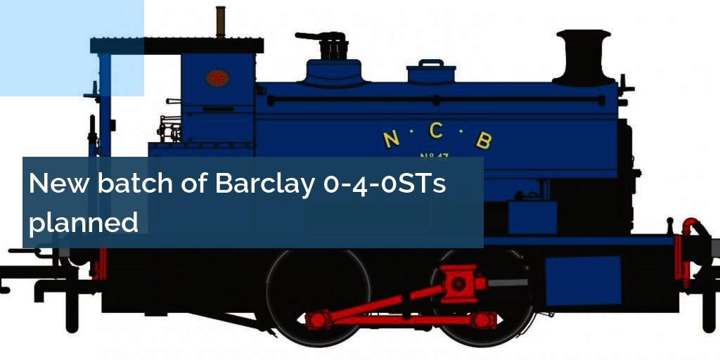 New batch of Andrew Barclay 0-4-0STs planned