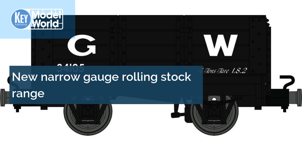 New narrow gauge rolling stock range