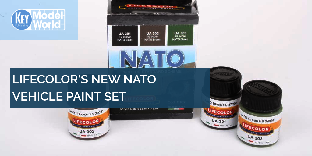New NATO vehicle paint set from Lifecolor