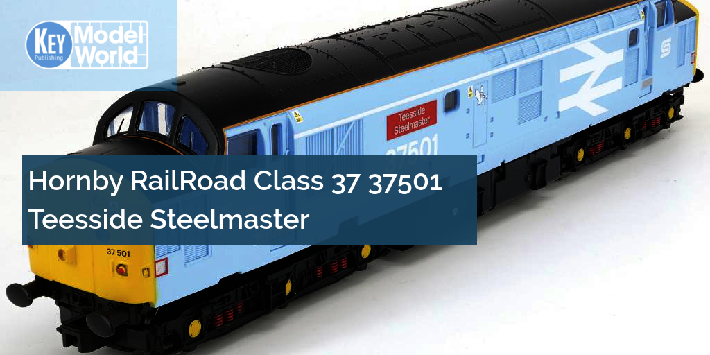 RailRoad Class 37 37501 Teesside Steelmaster