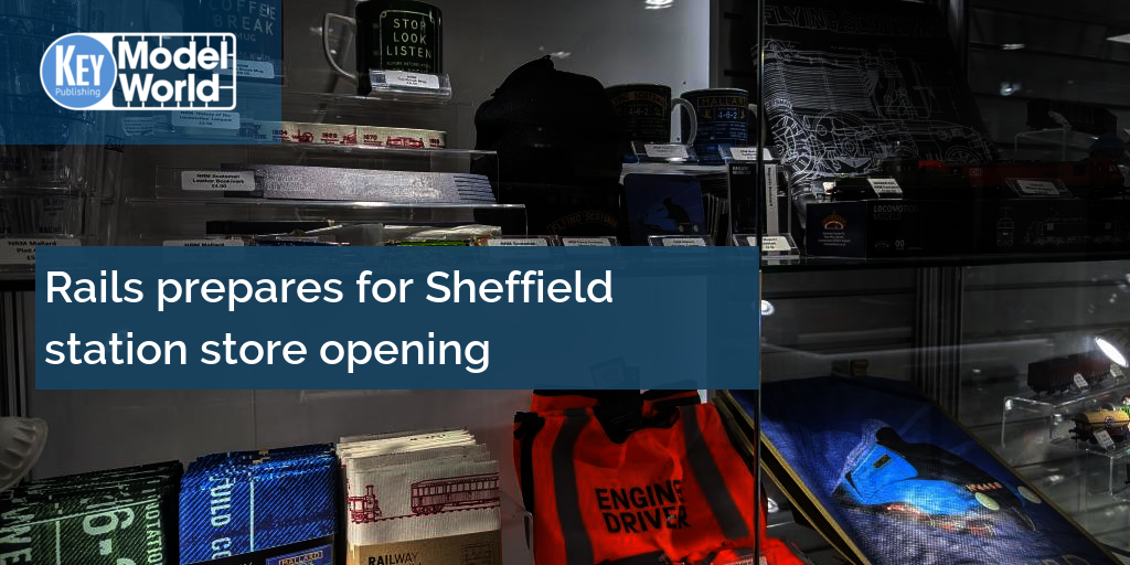 Rails prepares for Sheffield station store opening