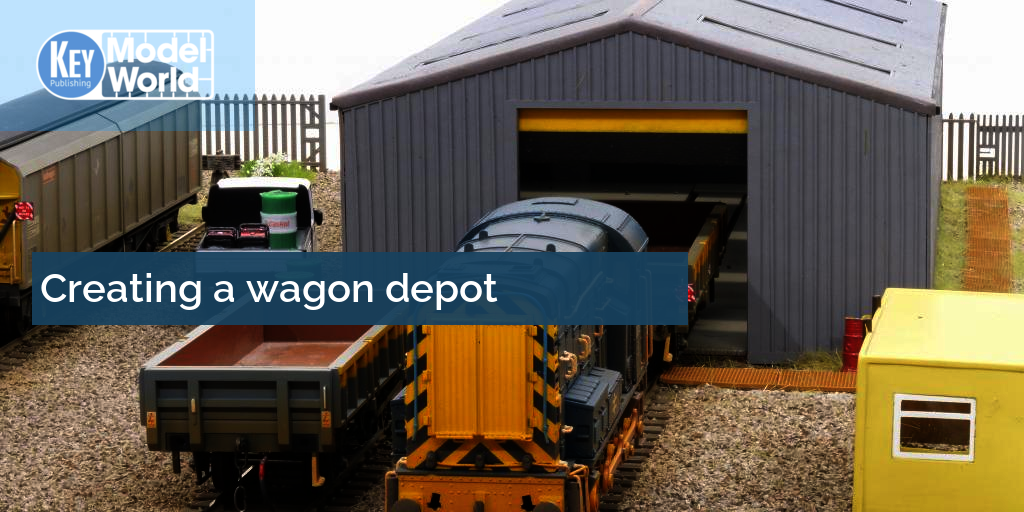 Railway Laser Lines Wagon Repair Depot for 'OO'
