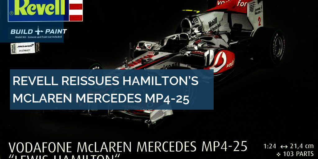 Revell 1/24 McLaren Mercedes MP4-25 reissue