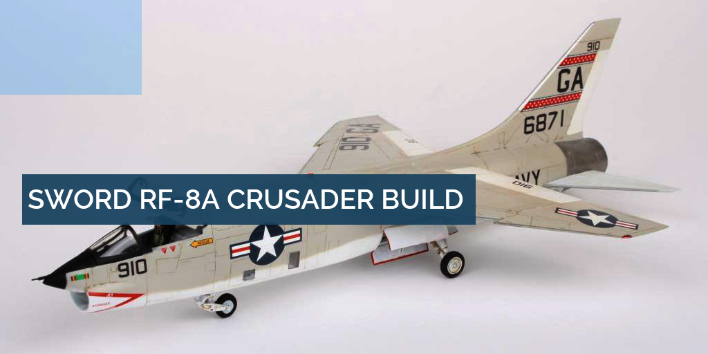 Sword 1/72 RF-8A Crusader full build