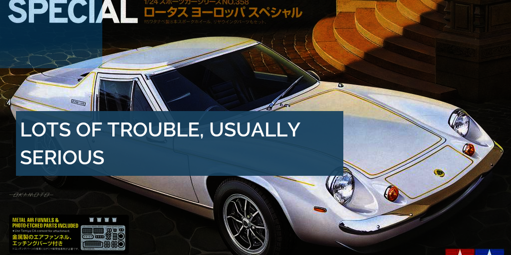 Tamiya 1/24 Lotus Europa Special