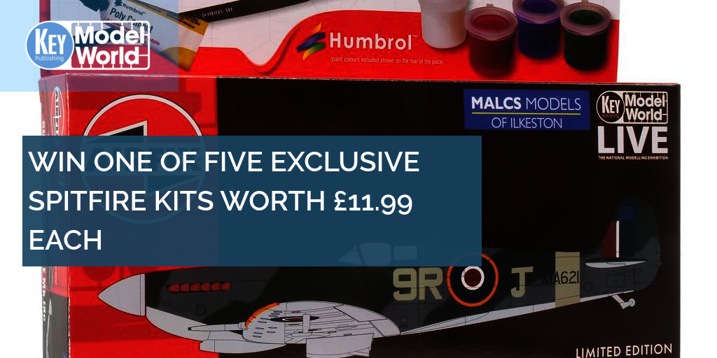 WIN ONE OF FIVE EXCLUSIVE SPITFIRE KITS WORTH £11.99 EACH