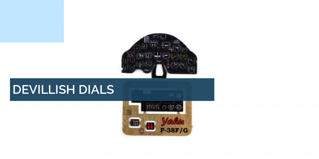 1/48 Yahu Models P-38F - Instrument Panel