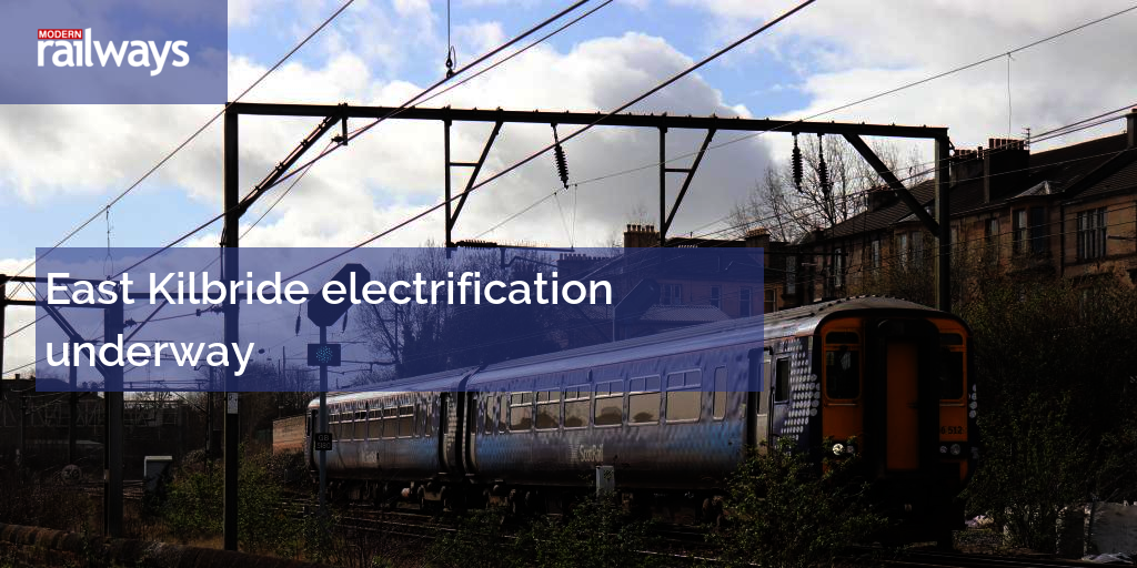 East Kilbride electrification underway