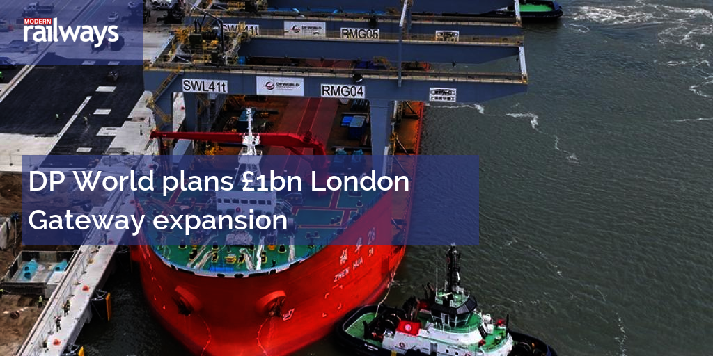 DP World plans £1bn London Gateway expansion