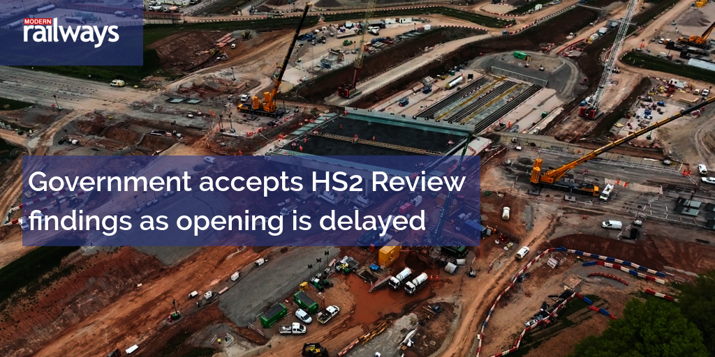 Government accepts HS2 Review findings as opening is