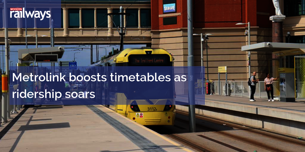 Metrolink boosts timetables as ridership soars