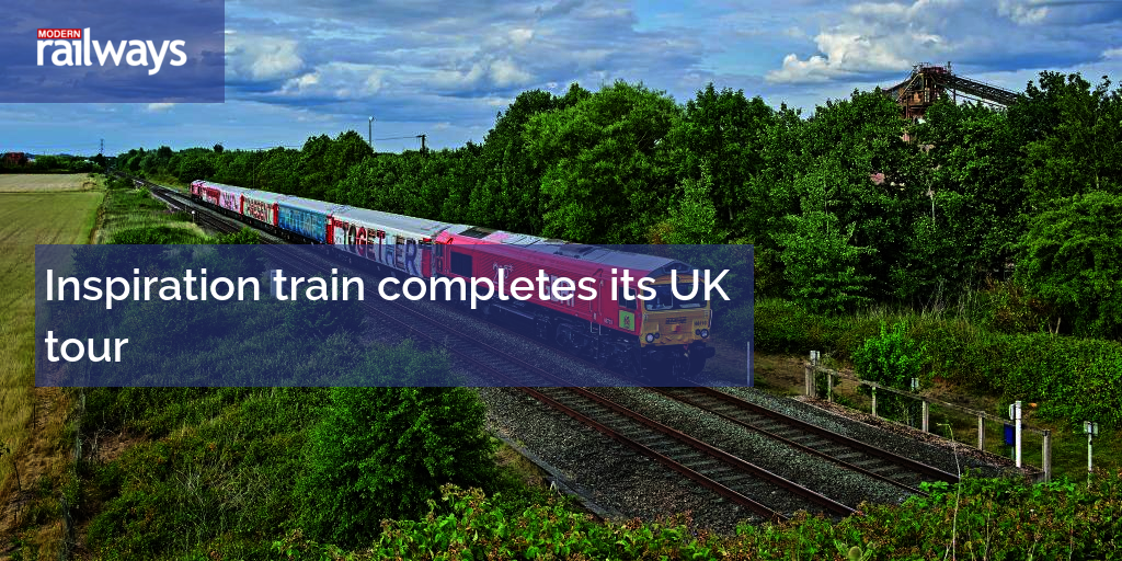 More than 104,000 people visited the Inspiration train