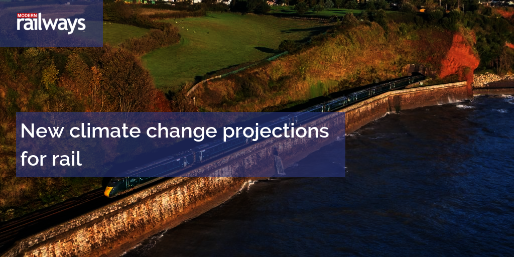 New climate change projections for rail
