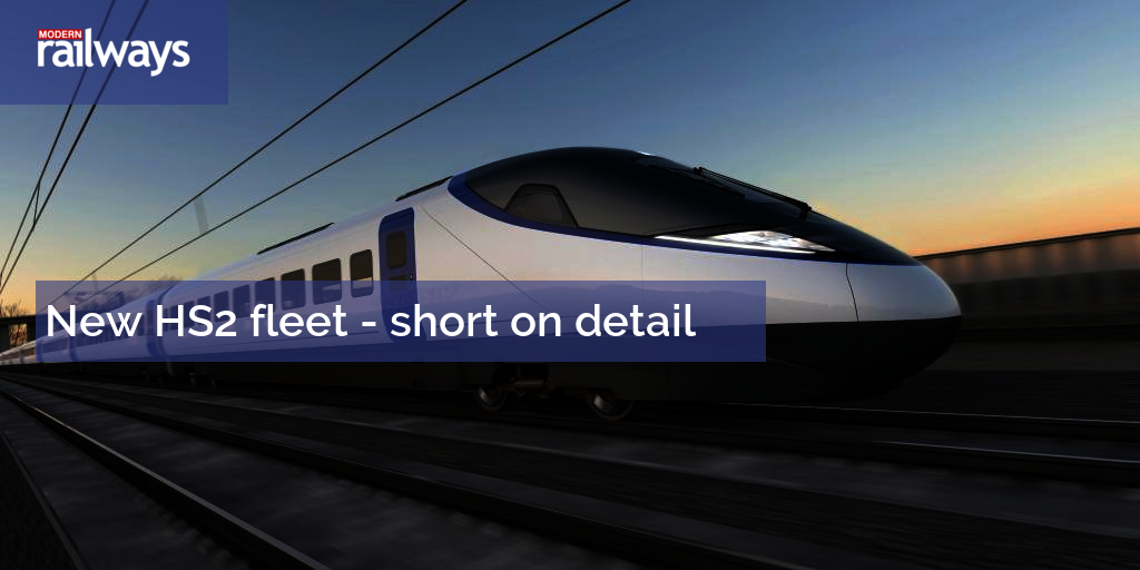 New Hs2 Fleet Short On Detail