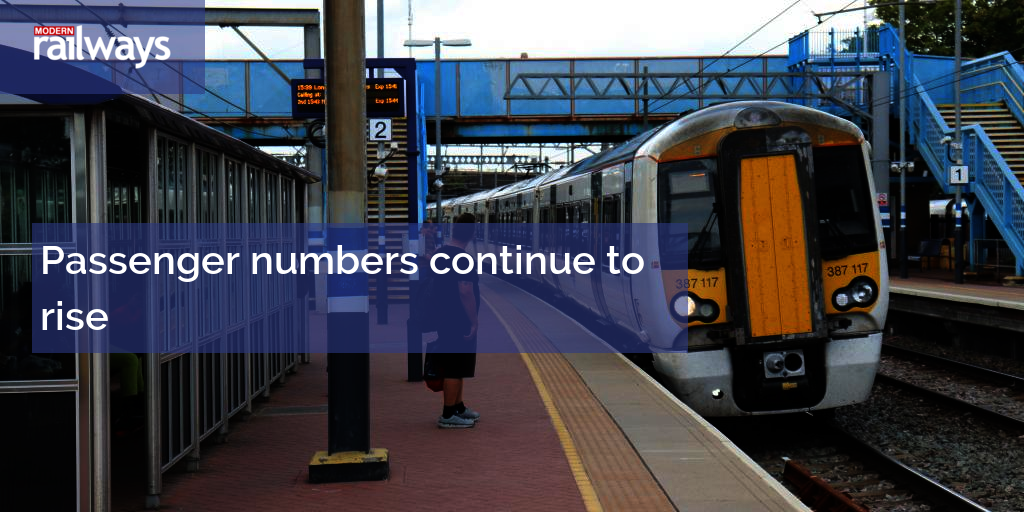 Passenger numbers continue to rise