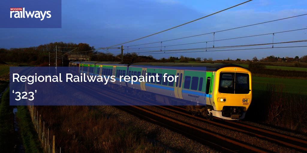 Regional Railways repaint for ‘323’